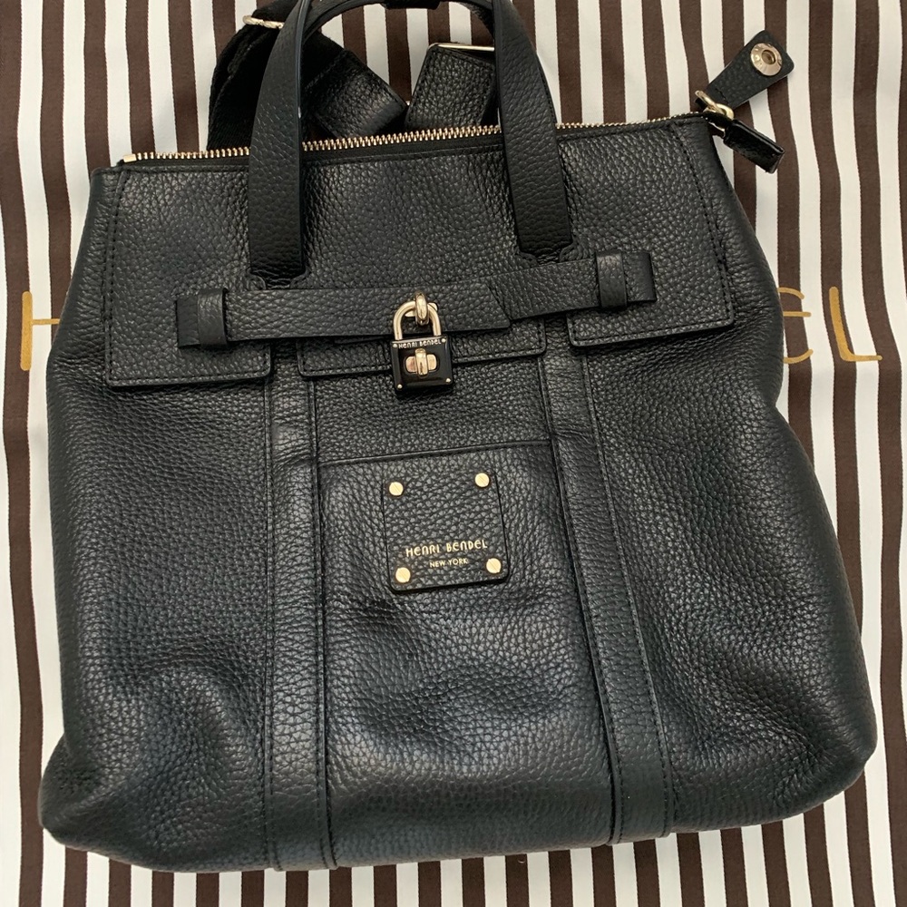 Henry Bendel Jetsetter Leather Backpack